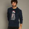 Men's Sweatshirt - XMAS CAT