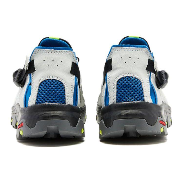 SALOMON Techamphibian 5 Fabric Quick-Drying Breathable Low-Top Water Shoes Men Outdoor Shoes Pearl-Gray Blue 471138