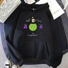 Толстовка с принтом Junimo, повседневная одежда с рисунком Stardew Valley, популярная осенняя спортивная одежда Uniesx, удобная флисовая толстовка