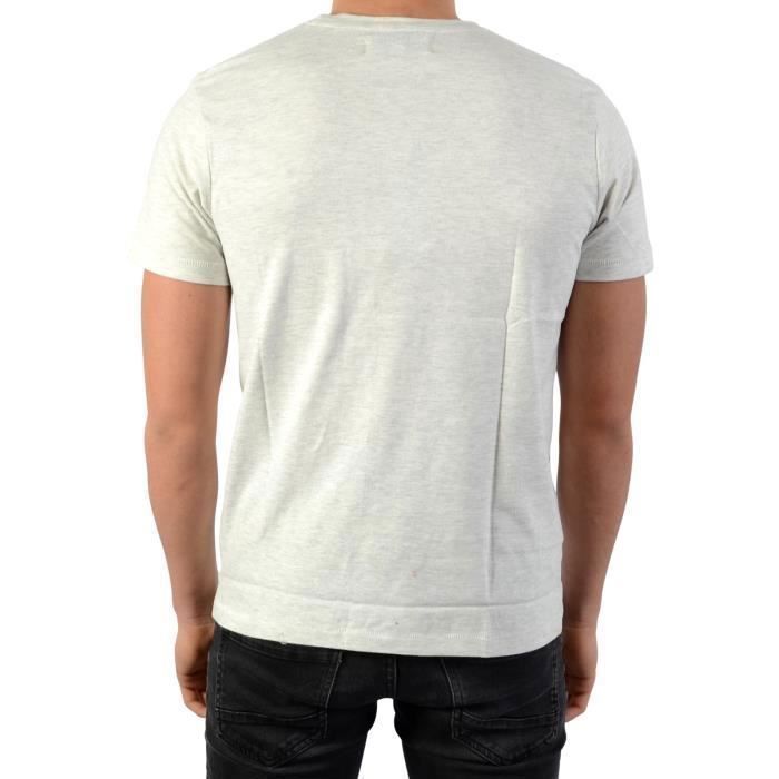 Tee-Shirt Kaporal Arje - Grey Melanged