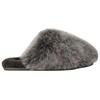 UGG Женские закрытые тапочки с износостойкой резиновой подошвой, с закрытым носком, угольно-серые 1173591-CHRC