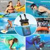 Transparent Mobile Phone Waterproof Bag Double Pocket Waterproof Phone Pouch  Cell Phone