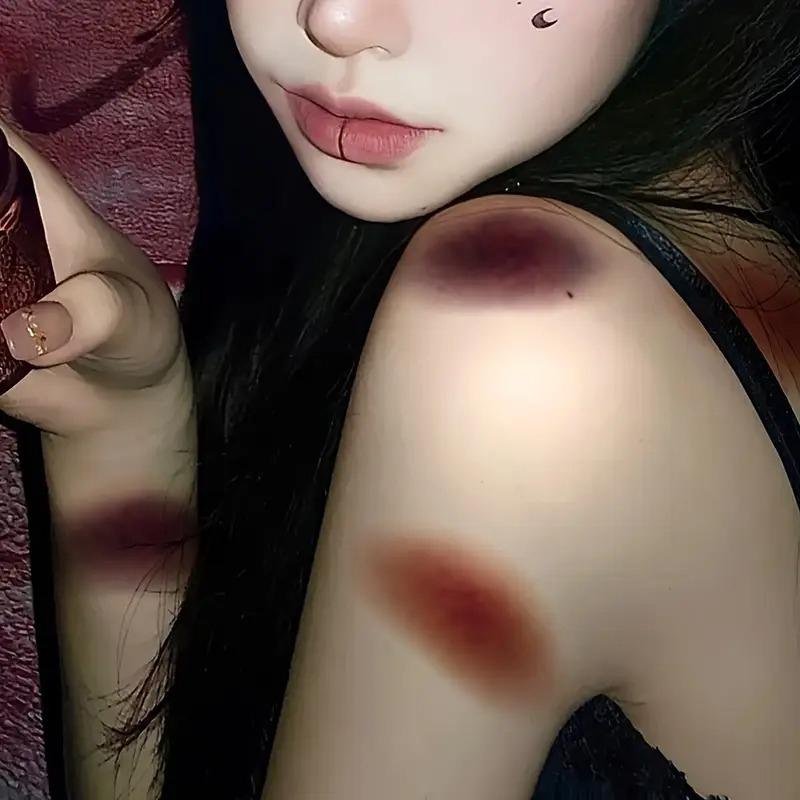 Временные татуировки на Хэллоуин Реалистичные наклейки-тату Вечеринка на Хэллоуин Сделай сам Кровавые украшения на Хэллоуин Образ на Хэллоуин 1 шт.