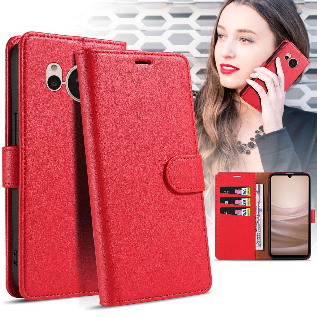 Кожаный чехол для Aquos Sense 8, защитный чехол Arrows WE Bracket - новый чехол для мобильного телефона, подходящий для вашего устройства.