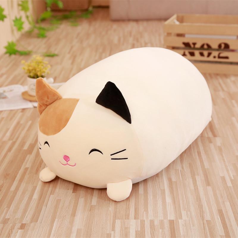 Down Cartoon Cotton Animal Plush Toy Cute Cat Shiba Inu Girl Holiday Doll Gift