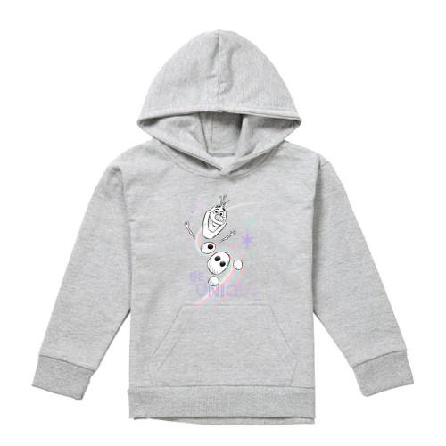 Frozen Childrens/Kids Be Unique Olaf Rainbow Heather Pullover Hoodie