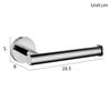 Celbon SUS304 Stainless Steel Toilet Roll Holder, Chrome Finish, Wall Mounted Bathroom Tissue Holder, Chrome…