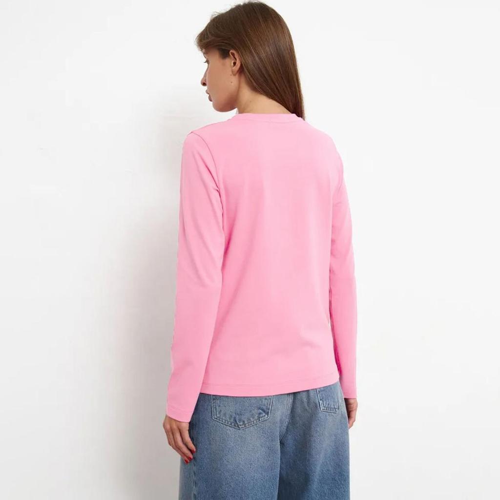 Футболка с длинным рукавом Beiyingni весна-осень, женская, однотонная, хлопковая, мягкая, с круглым вырезом, женская, высококачественная, повседневная, базовая футболка