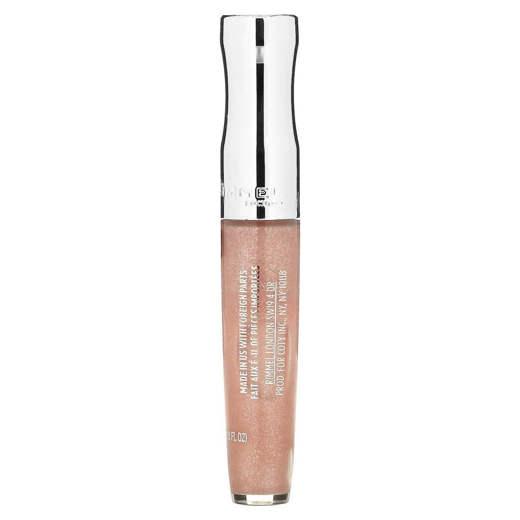 Rimmel London Блеск для губ Stay Glossy, 110 Dorchester Rose, 0,18 жидких унций (5,5 мл)