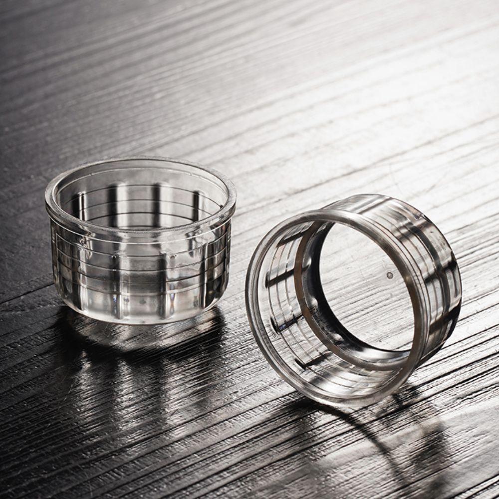 5pcs Leak-proof Mixing Cup Lid Splash-proof Wine Mixer Lid Mixing Drink Cup  Lid  Bar