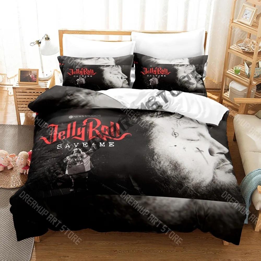 3D Печать Jelly Roll Красиво Сломанный Комплект Постельного Белья Односпальный Twin Полный Queen King Размер Комплект для Кровати Взрослый Детская Спальня Комплект Пододеяльника