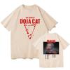 Hot Scarlet Doja Cat Hoodie Hip Hop Music T-Shirts Man Woman Clothes O-Neck Short Sleeve Shirts High Quality Cotton Summer