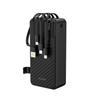Powerbank K11 Max 30000mAh z wbudowanymi kablami - czarny