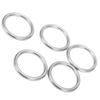 5 шт. Сварное О-кольцо из нержавеющей стали морского класса круглое кольцо для парусного спорта дайвинга багажа 4x30 мм