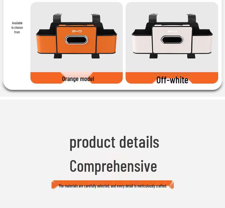 Совместимый контейнер для хранения/подстаканник для сидений BYD Seagull, Song Plus/Pro, Han, Dolphin, Qin