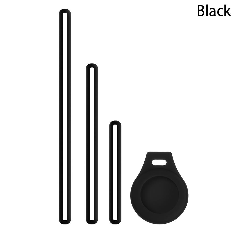 Protection Accessories For Airtags Tracker Protector Anti-fall Strap Protective Case Silicone Cover