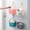 Save Space Home Storage For Bathroom Tub Corner Organizer Hanging Basket Storage Baskets Hooks Rack