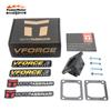 Комплект лепестковых клапанов для мотоцикла Впускной коллектор V-FORCE 3 V3144 Углепластик для Yamaha YZ85 YZ125 YZ400 CR250R Аксессуары для мотоцикла