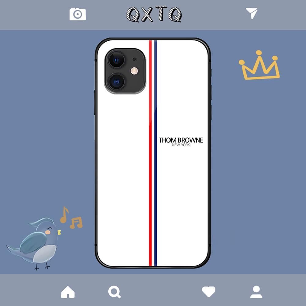 Чехол Thoms Fashion Brownes Brand для iPhone Samsung Galaxy Redmi Note S 17 16 15 14 13 20 24 25 54 Pro Max Ultra Fe Чехол из закаленного стекла