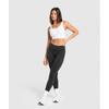 Gymshark Longline Sports Bra White B4a9l Wbbm