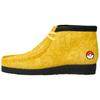 Pokemon X Wallabee Cup Кожаные Текстурированные Шнуровка Повседневная Обувь Мужские кроссовки Желтые 261686387