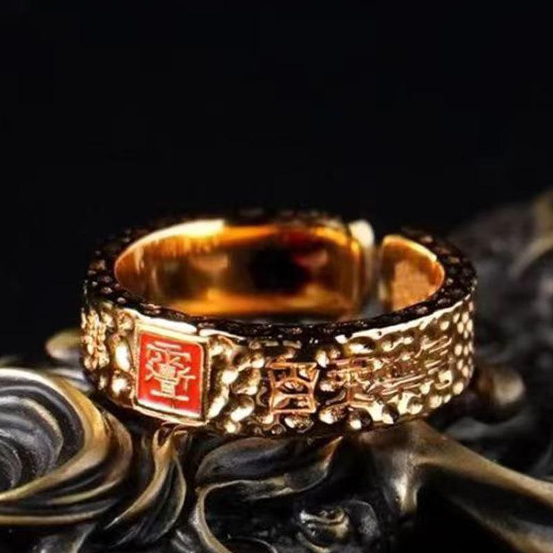 Гора Лунху Серьги-подвески Тяньши Юйцзянь Национальный стиль Мода Ретро Универсальные Удача Передача Даосские