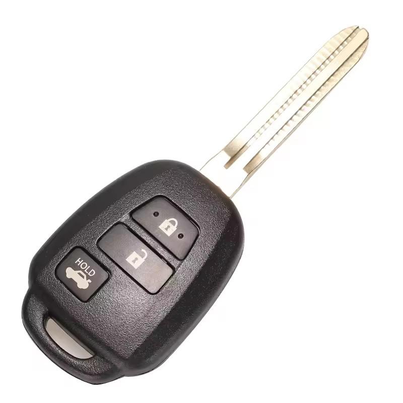 Новый корпус брелка для ключа автомобиля с лезвием TOY43 Для Toyota CAMRY 2012 2013 2014 2015 Corolla 2014 2015