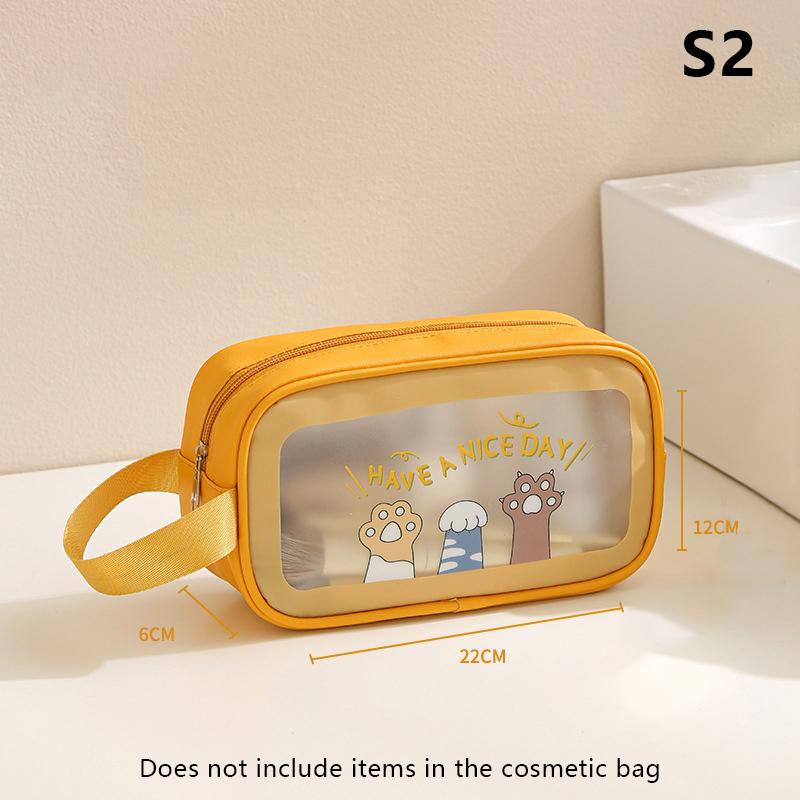 Cosmetic Bag Female Portable 2025 Advanced Travel Large-Capacity Waterproof Cosmetic Storage Bag Box Wash Bag