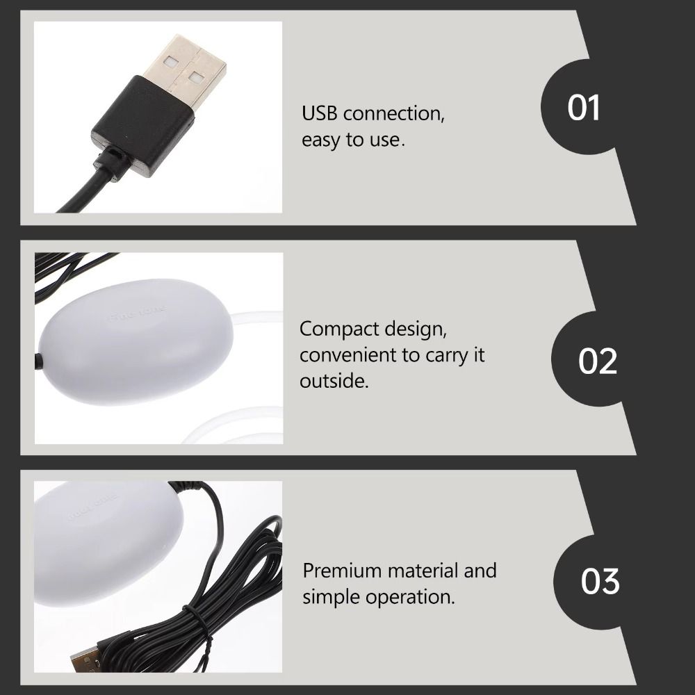 Mini Fish Tank Oxygen Pump Portable Aquarium Aerator Fish Tank Aerator USB Oxygenator Fish Tank
