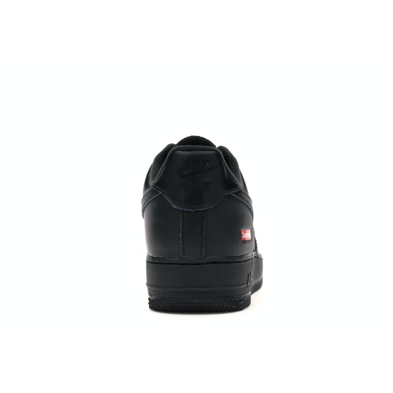 Nike Supreme x Air Force 1 Low Box Logo — черные кроссовки унисекс CU9225-001