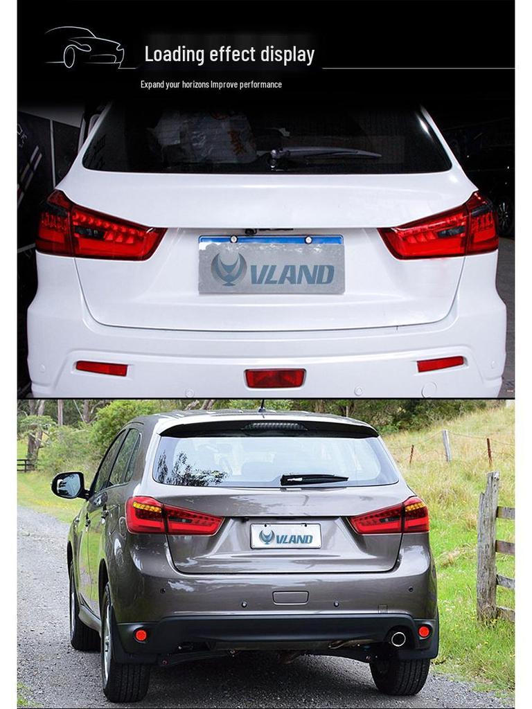 VLAND Светодиодный задний фонарь в сборе для Mitsubishi ASX 2012 года выпуска и позже: Указатель поворота и стоп-сигнал