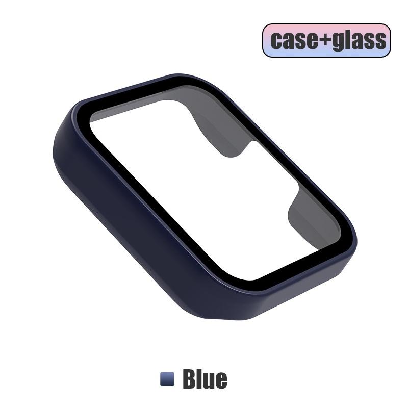 9D Glass Case +Strap For Redmi Watch 2 Lite PC Hard Cover Screen Protector Watchband Bracelet for Redmi Watch2 Lite Accessories