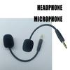Replacement Mic 3.5mm Plug Microphone for Headphone with Sponge Cover and Superior Sound Quality
