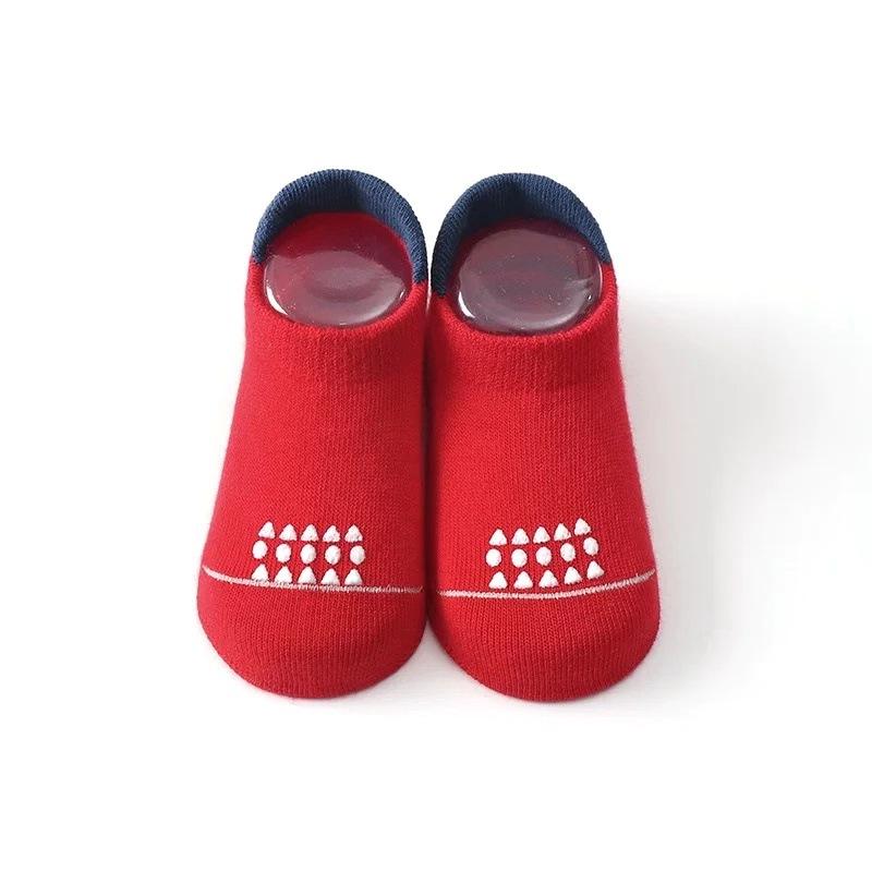 Нескользящие милые детские носки конфетных цветов - Дышащие, защита от холода для малышей (Весна, Лето, Осень)