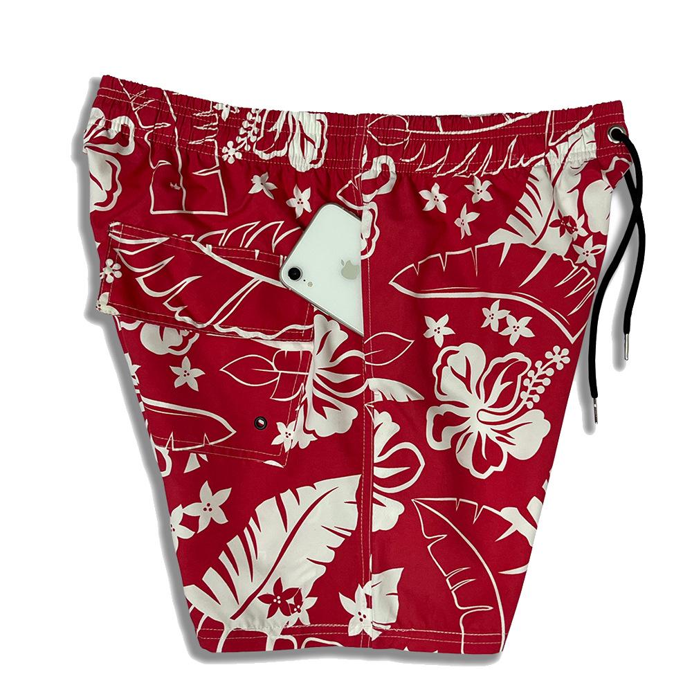 Мужские быстросохнущие повседневные пляжные шорты — межсезонье, фасон 4 четверти