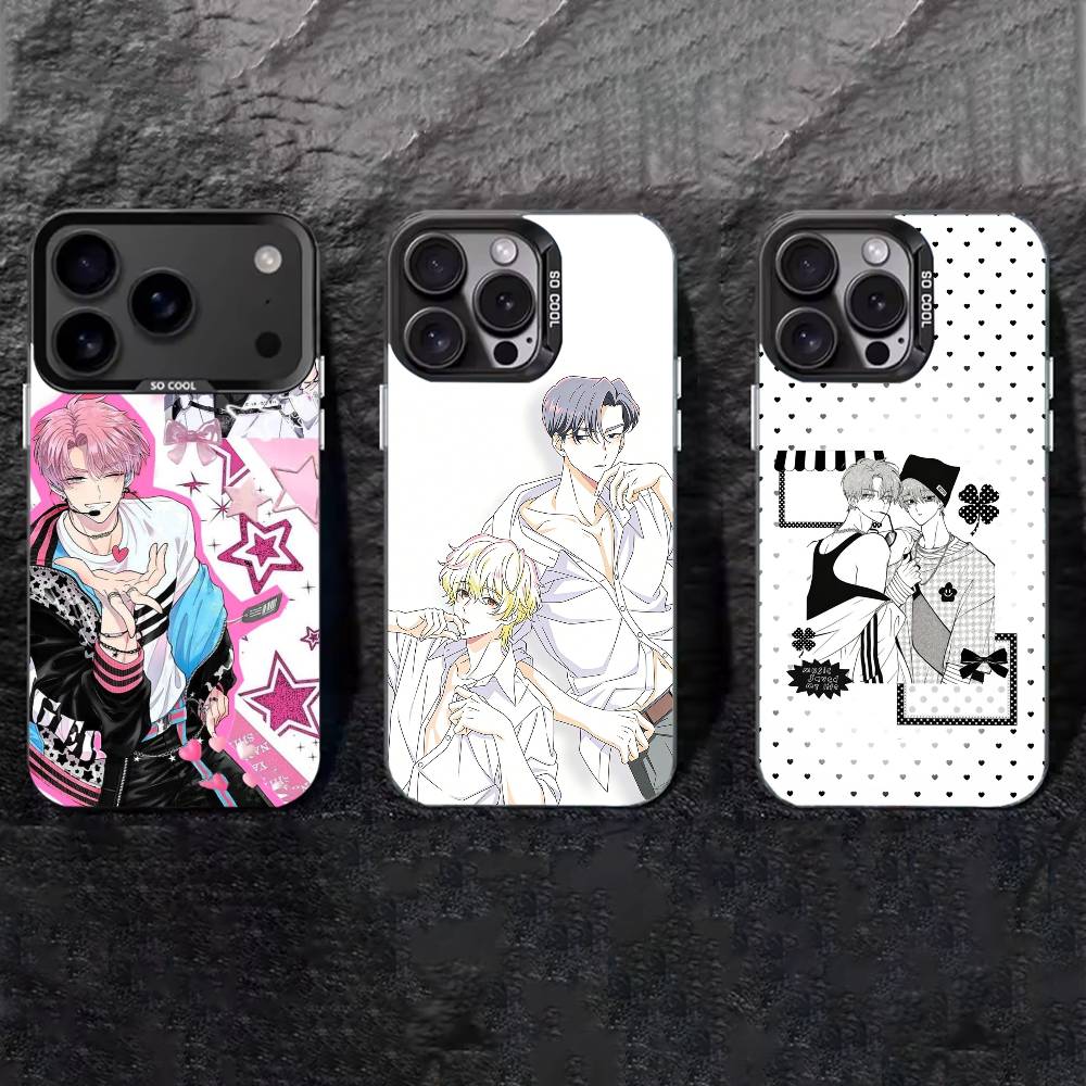 T-Tamon s B-Side Phone Case For iPhone 17,16,15,14,13,12,11 Plus,Pro Max,XS,Colored silver phone case