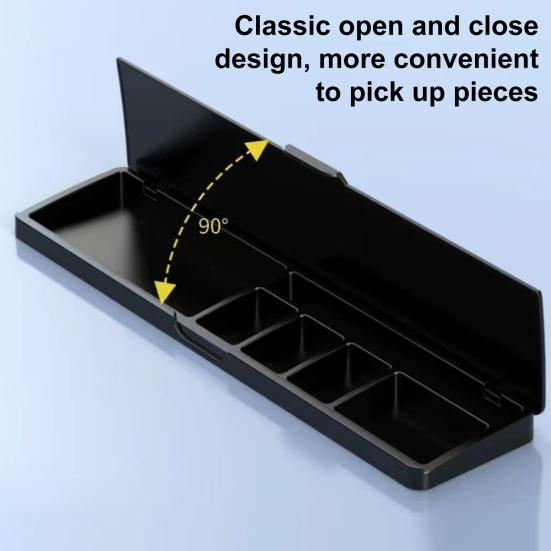 Эргономичная подставка для рук с отсеками для клавиатуры, нескользящая конструкция, многоцелевой настольный ящик для хранения