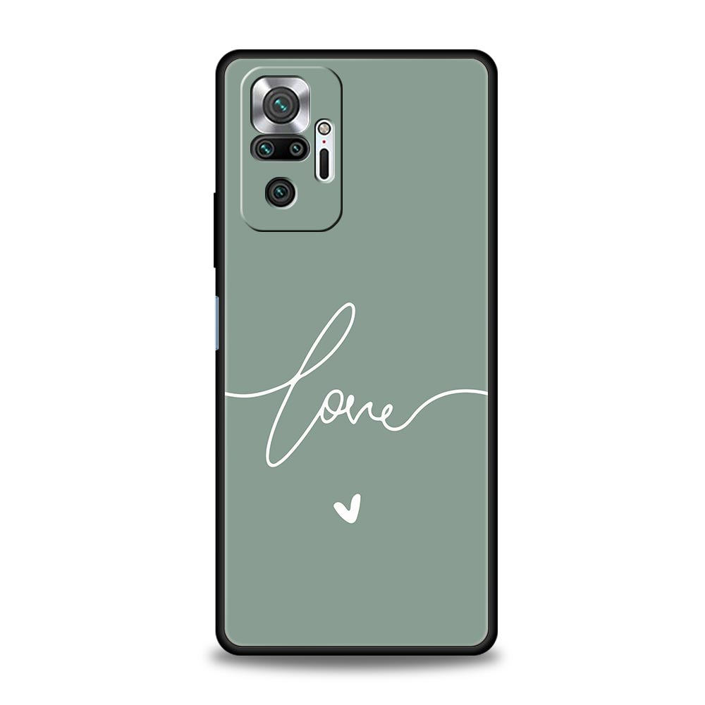 Simplicity Line Art Sun Moon Phone Case For Xiaomi Redmi Note 13 12 5G 9S 9 8 10 11 Pro 4G 9T 13C 12C 10C 9C 9A 7 Pro Soft Cover