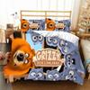 3D G-Grizzy and The Lemmings Bedding Set Duvet Cover Comforter Bed Single Twin Full Queen Youth Kids Girl Boys Gift Bed Sheets