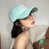 Стильная мятно-зеленая кепка-утка с бантом для женщин, удобная хлопковая весенняя шляпа