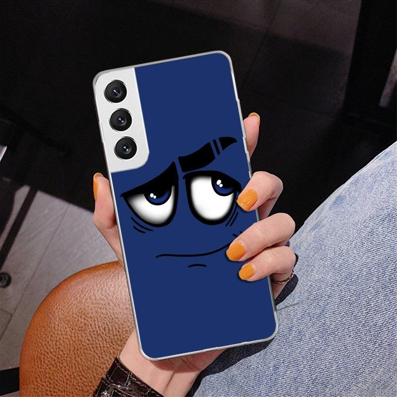 Забавный чехол для телефона с лицом для Samsung Galaxy S24 S25 Edge S26 Ultra S23 S22 S21 Plus S20 FE + Персонализированная печать Чехол Galaxy S24 S2