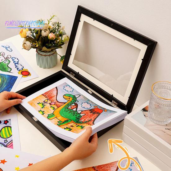 Откидная фоторамка с передним отверстием — отображение изображений Простые в использовании, универсальный дизайн Подставки для изображений