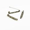 10pcs Stainless Steel Safety Pins DIY Rustproof Buckle Pin Metal Brooch Badge