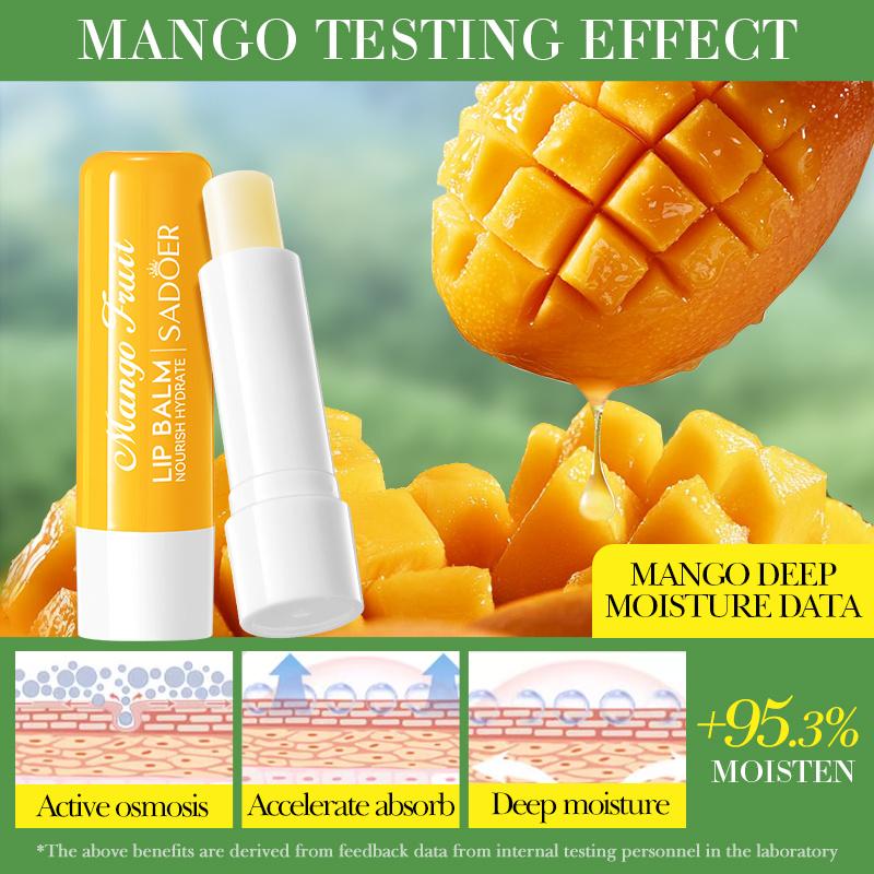 Refreshing Fruit Hydrating Multi-color Mixed Lip Balm. Deeply Hydrating and Nourishing Lips. The Texture Is Gentle and Suitable for All Skin Types.