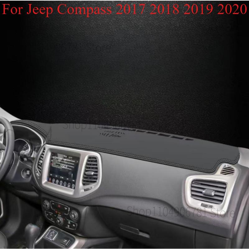 Для Jeep Compass 2017 2018 Автомобильная Панель Приборов Защита от Солнца Коврик Платформа Приборов Стол Покрытие Коврики Ковры Аксессуары