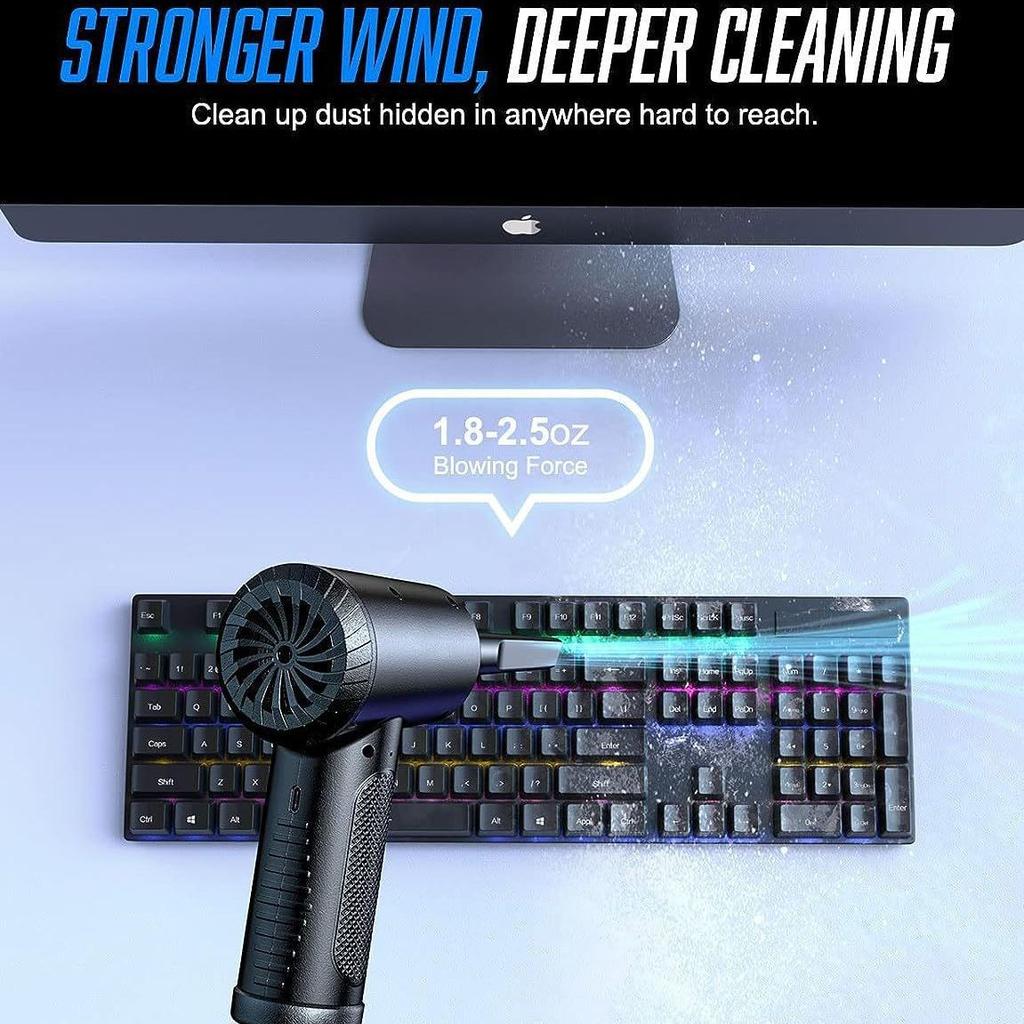 Car dust blower Car handheld wireless vacuum cleaner Home computer keyboard charging High power handheld dust blower