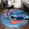 1pc S-Stitch13 Carpet, Round Rug, Comfortable, Suitable for Entryways, Living Rooms, Office, And Bedrooms, Christmas Decoration