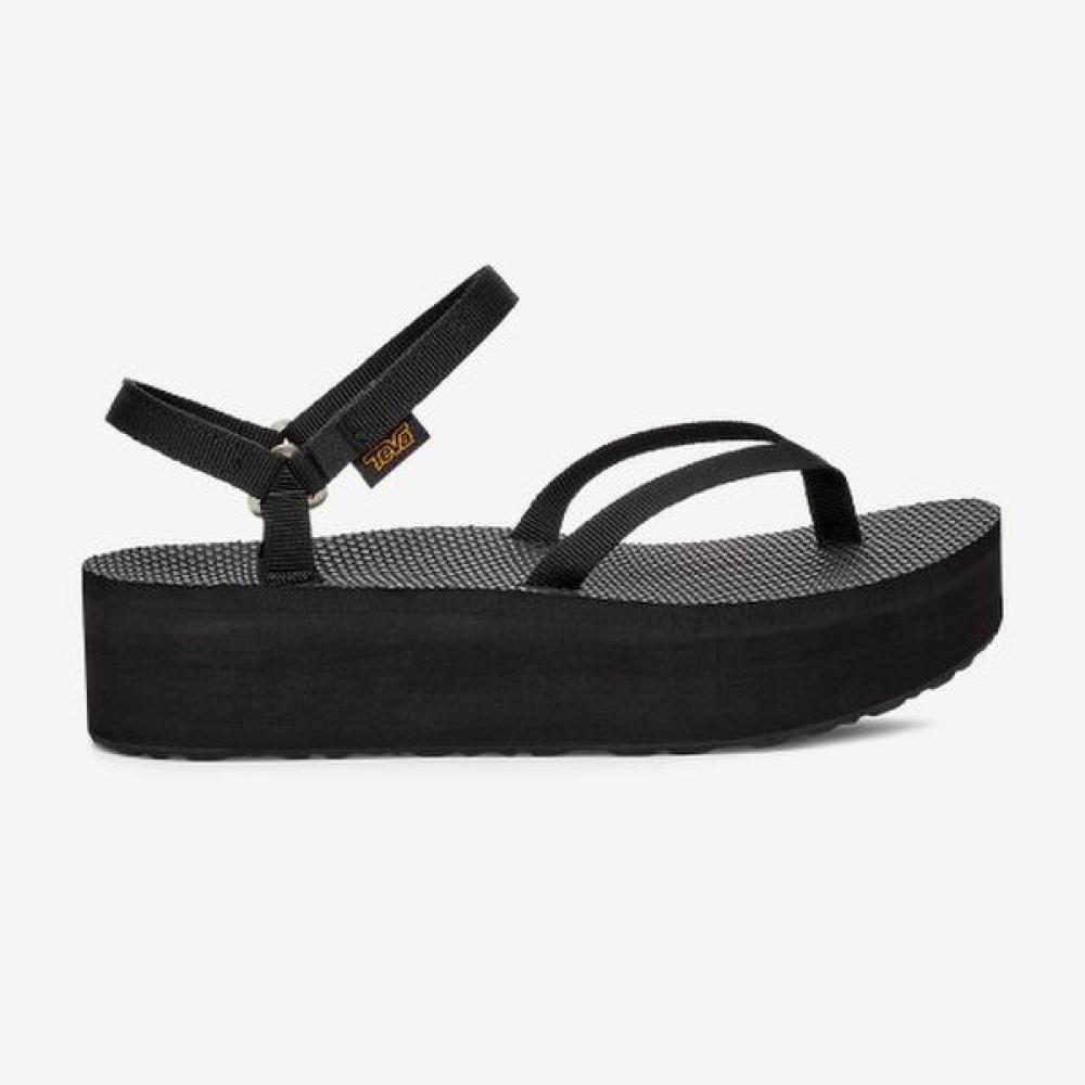Teva Platform Slim Flip Sandal Stvf2514630 Blk