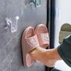 Настенные крючки для тапочек для ванной комнаты — компактные и простые в использовании, набор из 2 шт.