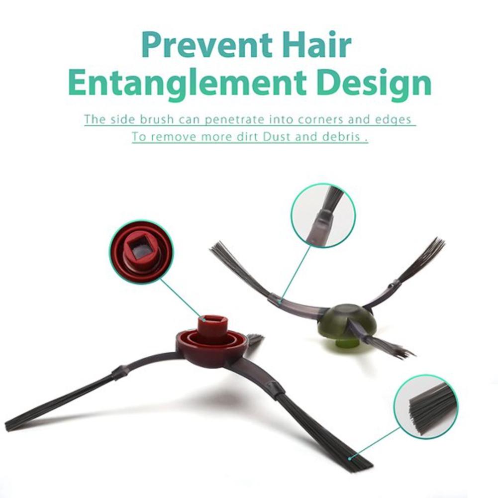 17 шт. для Ecovacs DEEBOT OZMO T8 AIVI T8 Max T9 T8 Series N8 Pro N8 Pro+ основная боковая щетка фильтр тряпка для швабры пылесборник